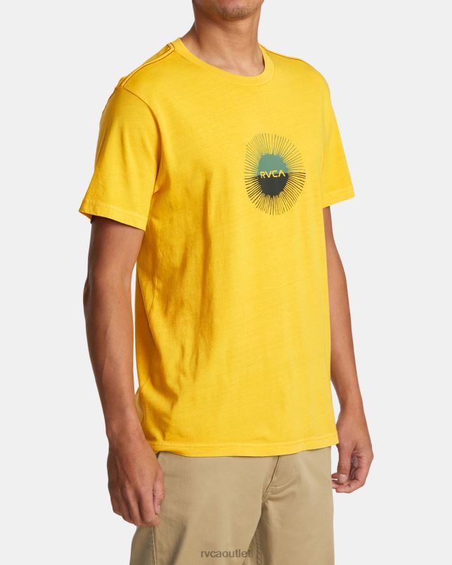 Clothing V84B42 bamboo RVCA Men Solar Eclipse Tee