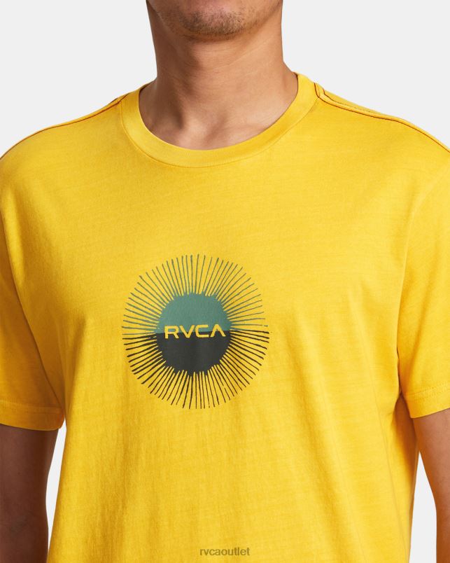 Clothing V84B42 bamboo RVCA Men Solar Eclipse Tee