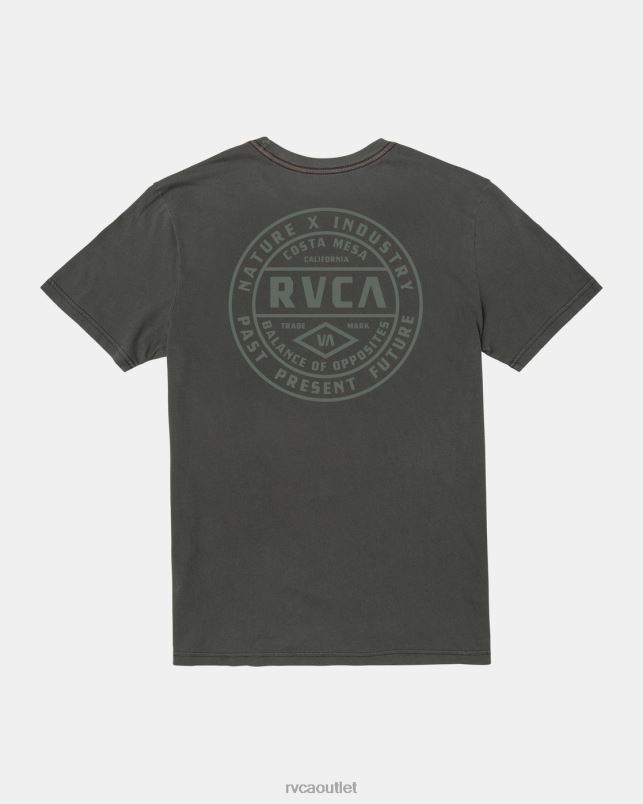 Clothing V84B436 pirate black RVCA Men Standard Issue T-Shirt