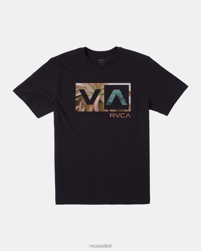 Clothing V84B437 black RVCA Men Balance Box T-Shirt