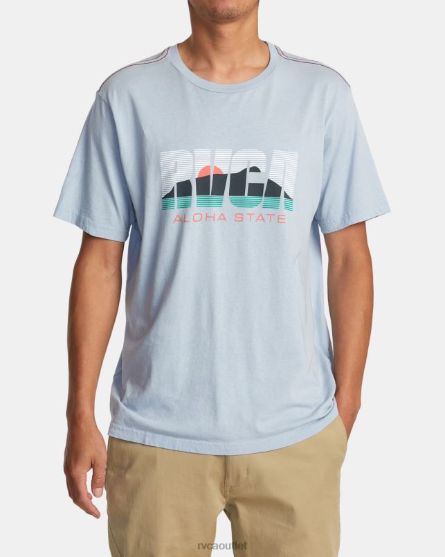 Clothing V84B43 deja blue RVCA Men Aloha State Tee