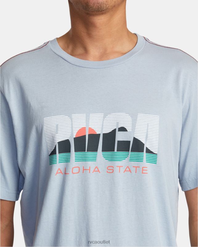 Clothing V84B43 deja blue RVCA Men Aloha State Tee