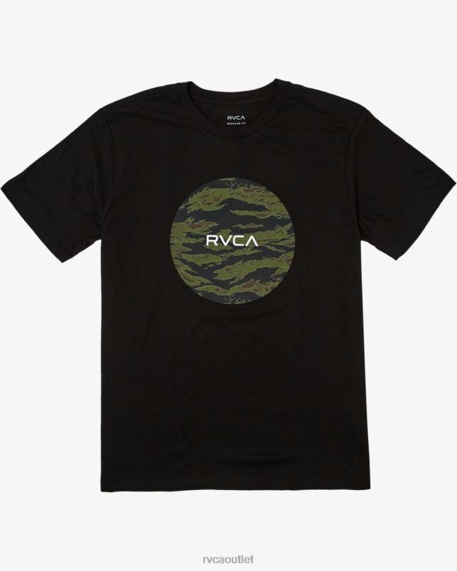 Clothing V84B49 black RVCA Men Motors Tee