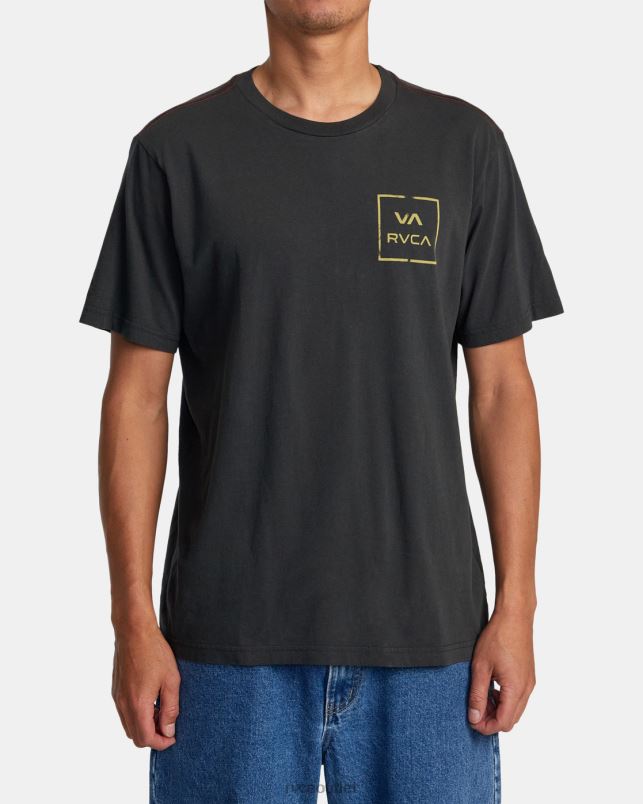 Clothing V84B49 black RVCA Men Motors Tee