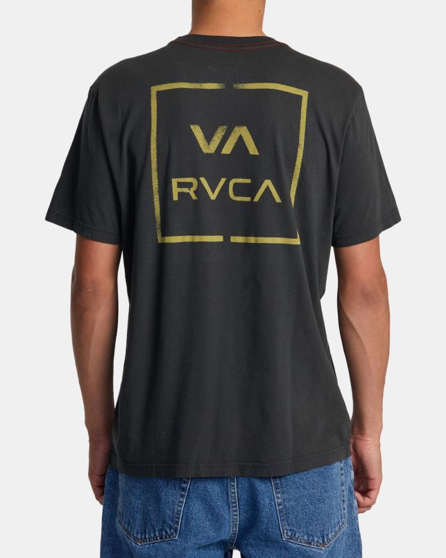 Clothing V84B49 black RVCA Men Motors Tee