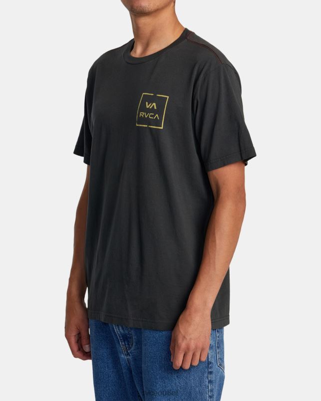 Clothing V84B49 black RVCA Men Motors Tee