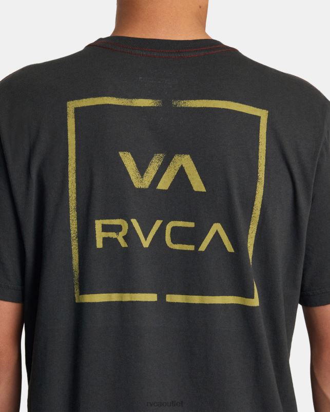 Clothing V84B49 black RVCA Men Motors Tee
