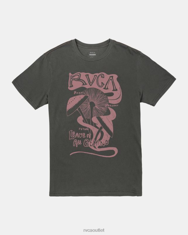 Clothing V84B548 pirate black RVCA Men Leave Behind T-Shirt