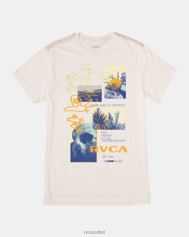 Clothing V84B557 antique white RVCA Men Desertscape T-Shirt