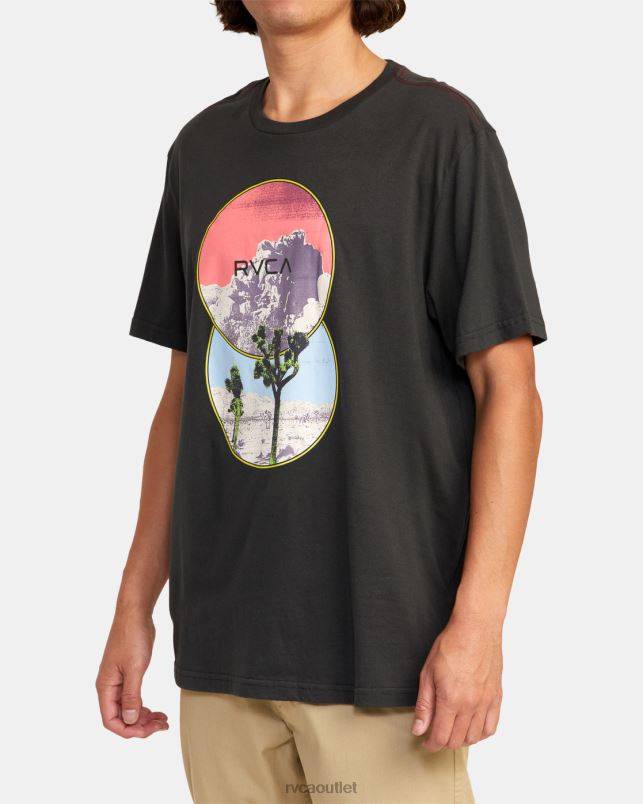 Clothing V84B636 pirate black RVCA Men Badland Tee