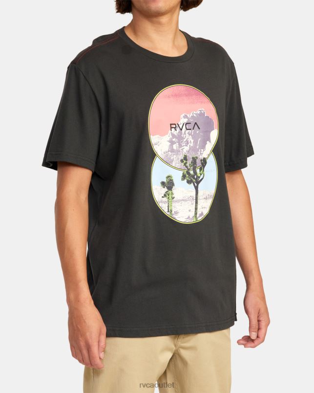 Clothing V84B636 pirate black RVCA Men Badland Tee