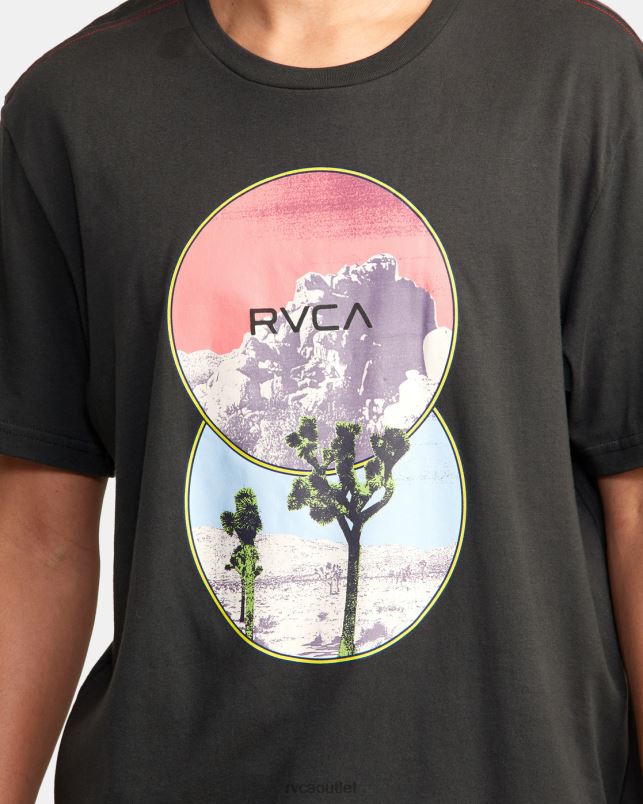 Clothing V84B636 pirate black RVCA Men Badland Tee