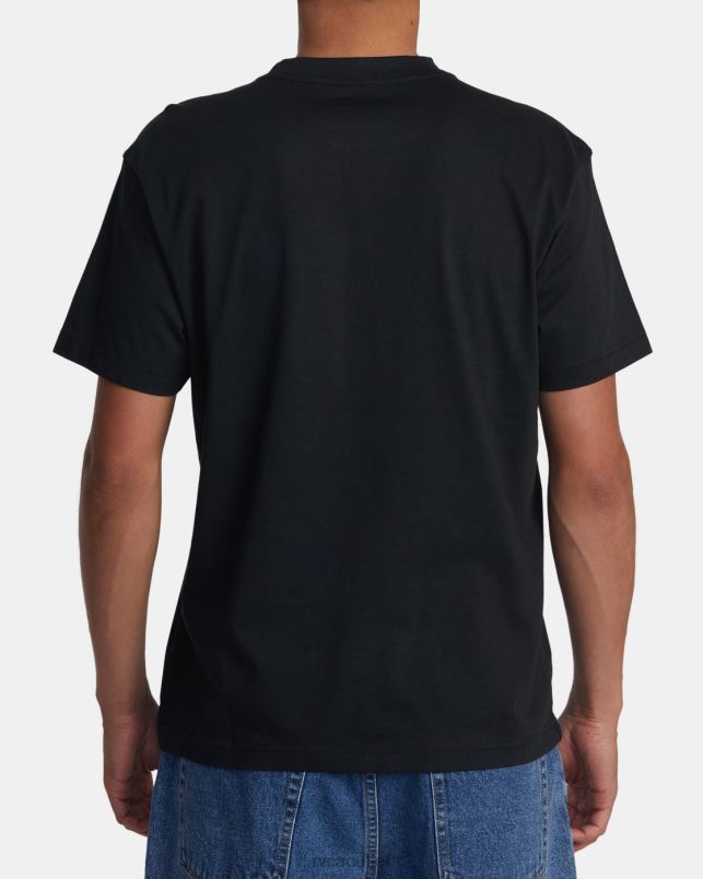 Clothing V84B63 black RVCA Men Big Balance Tee