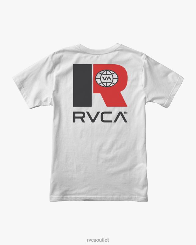 Clothing V84B645 white RVCA Men Logistics Pocket Tee