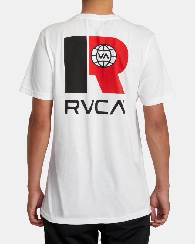 Clothing V84B645 white RVCA Men Logistics Pocket Tee