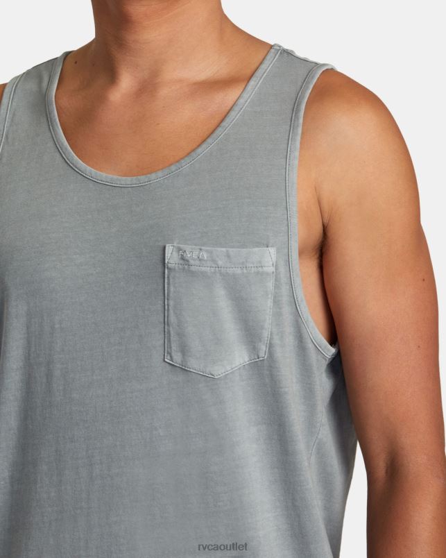Clothing V84B654 monument RVCA Men PTC Pigment Tank T-Shirt