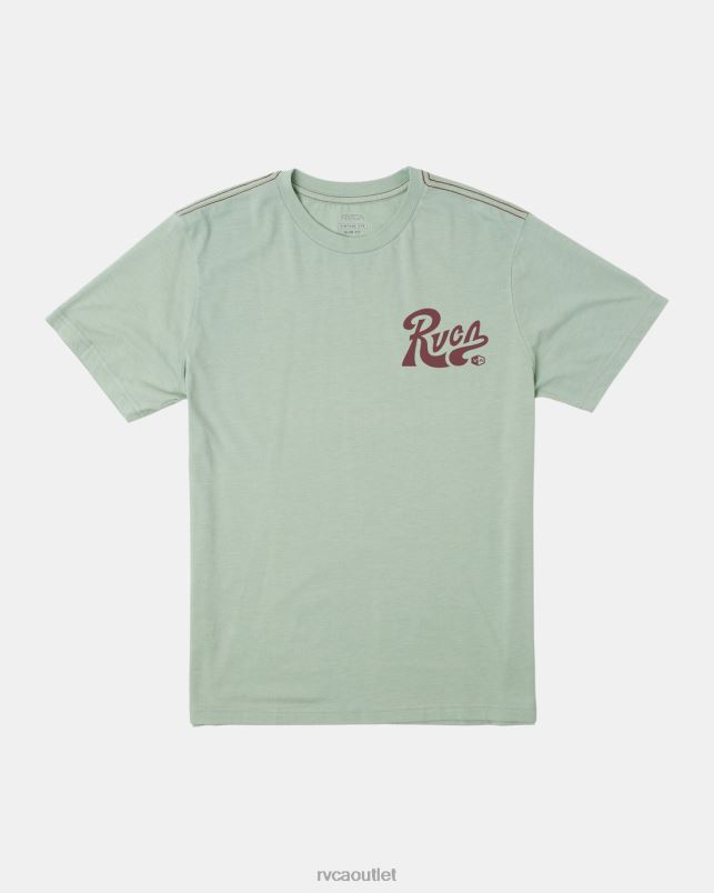 Clothing V84B66 green haze RVCA Men Tactix Tee