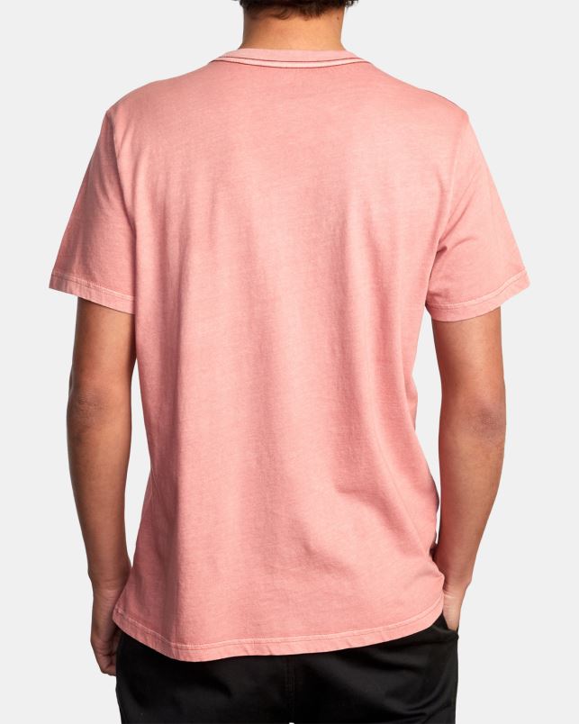 Clothing V84B766 dusty rose RVCA Men PTC II Pigment Tee