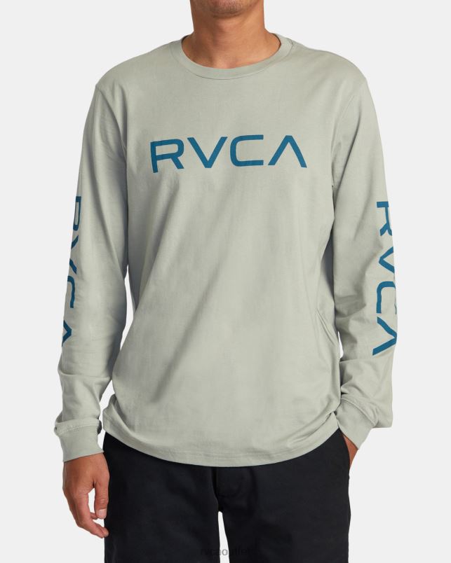 Clothing V84B821 iron RVCA Men BIG LONG SLEEVE TEE
