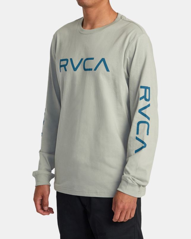 Clothing V84B821 iron RVCA Men BIG LONG SLEEVE TEE