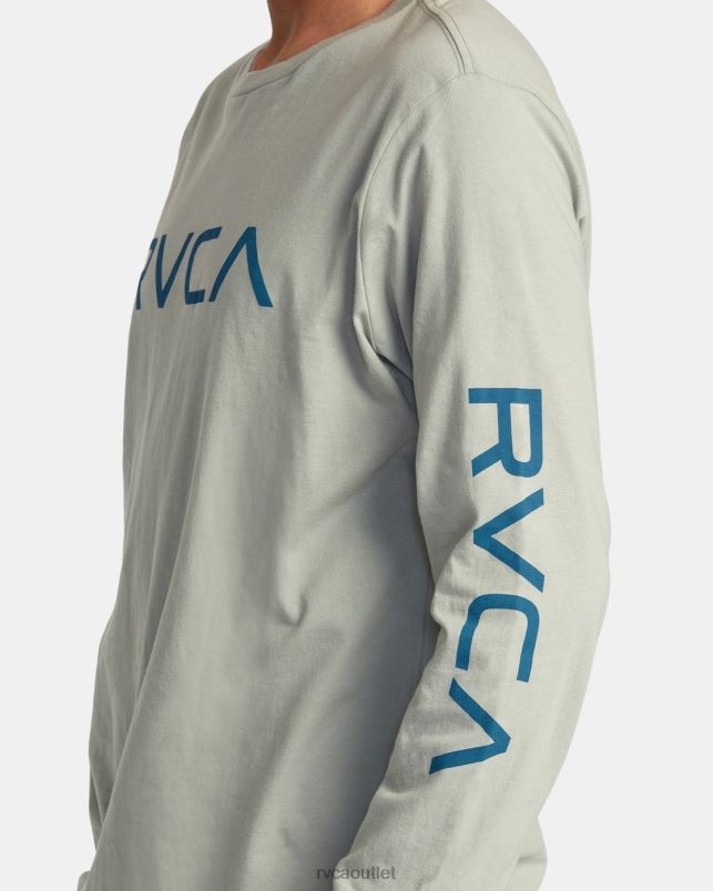 Clothing V84B821 iron RVCA Men BIG LONG SLEEVE TEE