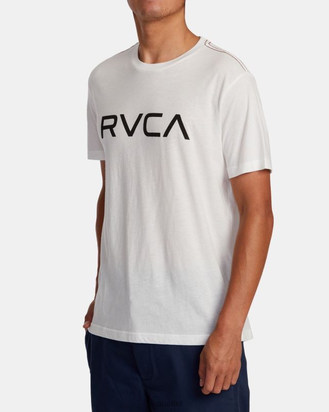 Clothing V84B859 antique white RVCA Men Big Tee