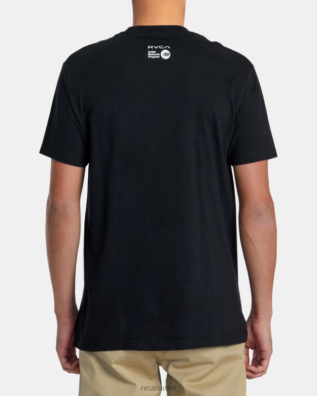 Clothing V84B863 black RVCA Men Andrew 2002 Tee