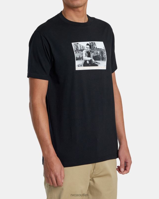 Clothing V84B863 black RVCA Men Andrew 2002 Tee