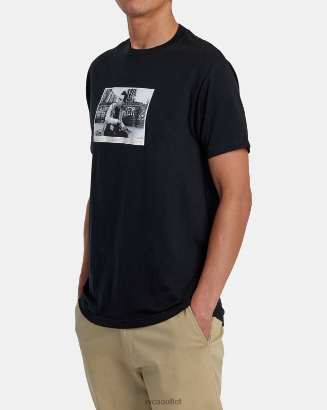 Clothing V84B863 black RVCA Men Andrew 2002 Tee