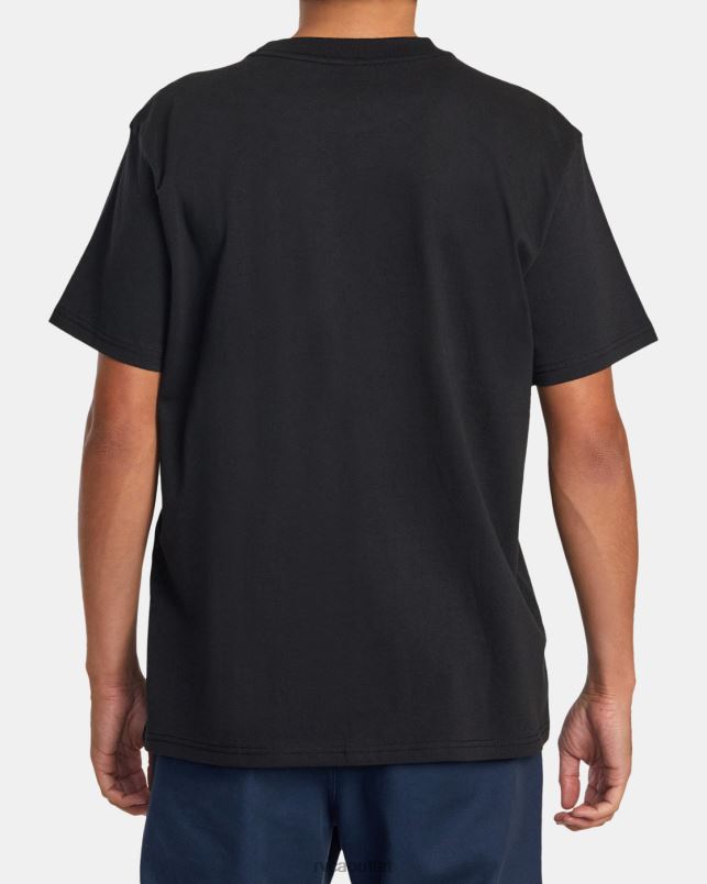 Clothing V84B871 black RVCA Men Big Dayshift Tee