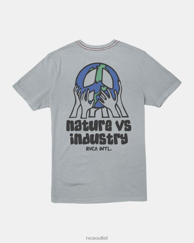 Clothing V84B89 monument RVCA Men Earth Corp Tee