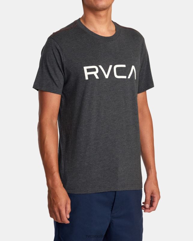 Clothing V84B903 black RVCA Men Big Tee