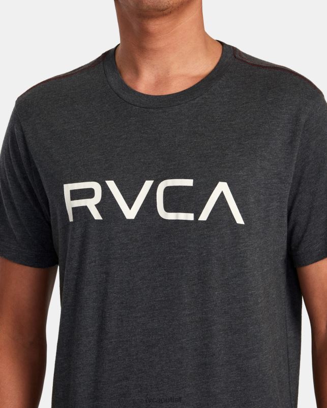 Clothing V84B903 black RVCA Men Big Tee