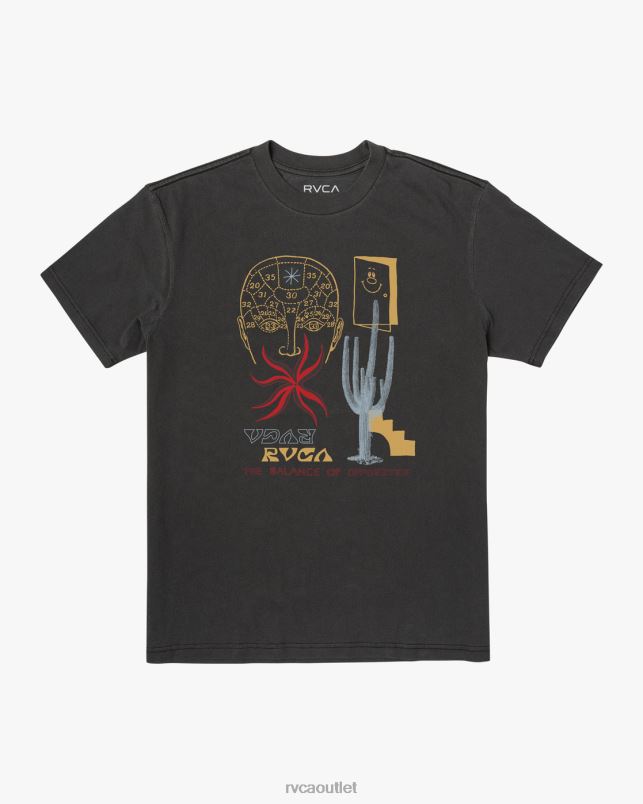 Clothing V84B913 black RVCA Men Dreamscape Tee