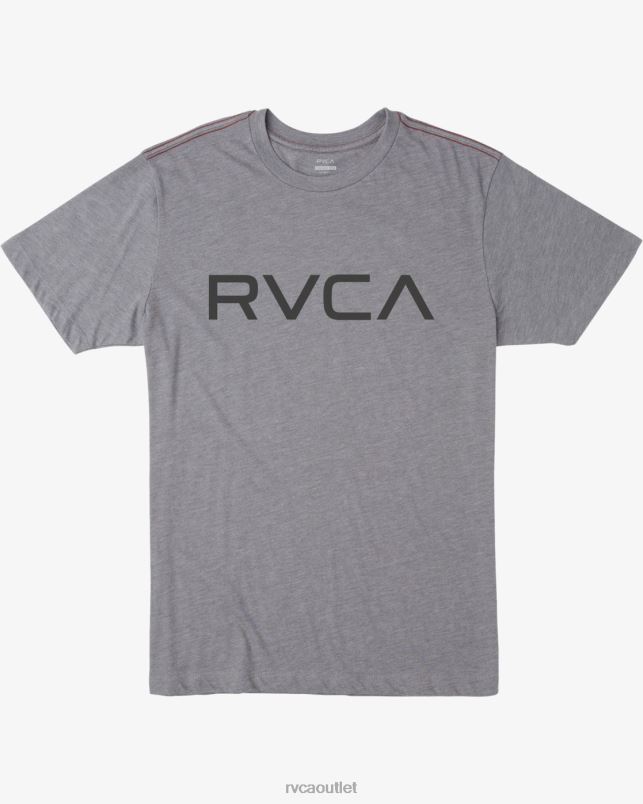 Clothing V84B934 smoke black RVCA Men Big Tee