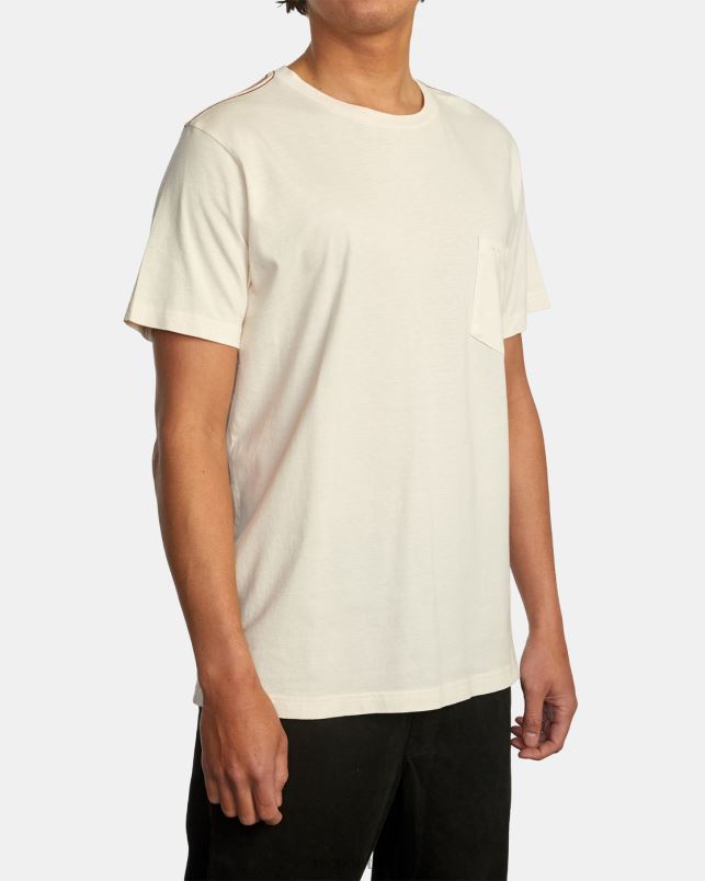 Clothing V84B938 natural RVCA Men PTC II Pigment Tee