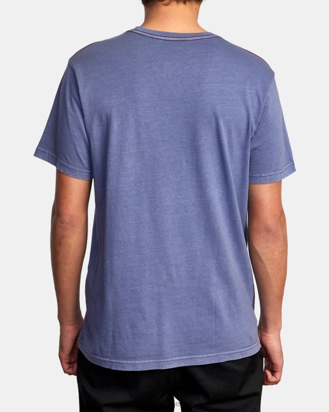 Clothing V84B964 royal RVCA Men PTC II Pigment Tee