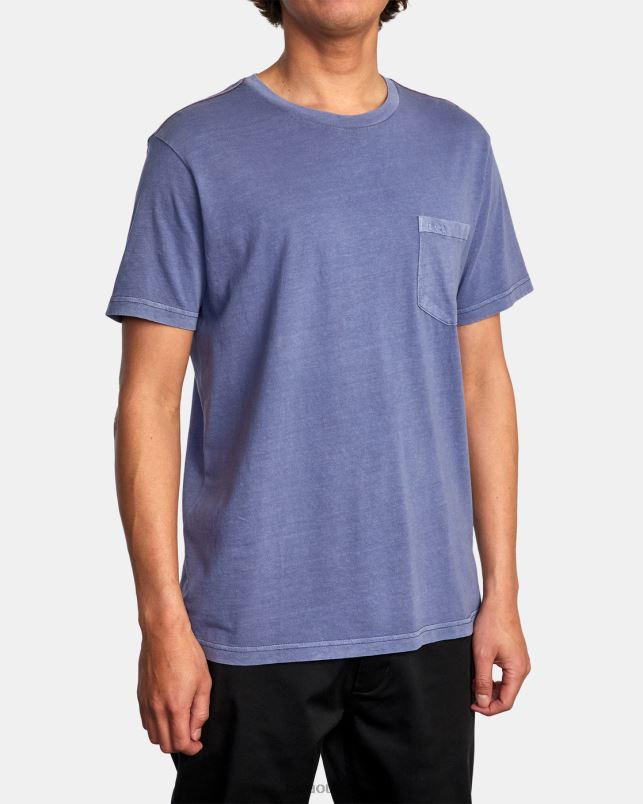 Clothing V84B964 royal RVCA Men PTC II Pigment Tee
