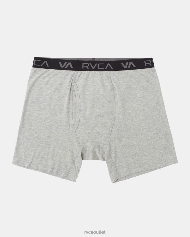 Accessories V84B679 light grey heather RVCA Unisex 2-Pack Core Super Soft Boxers