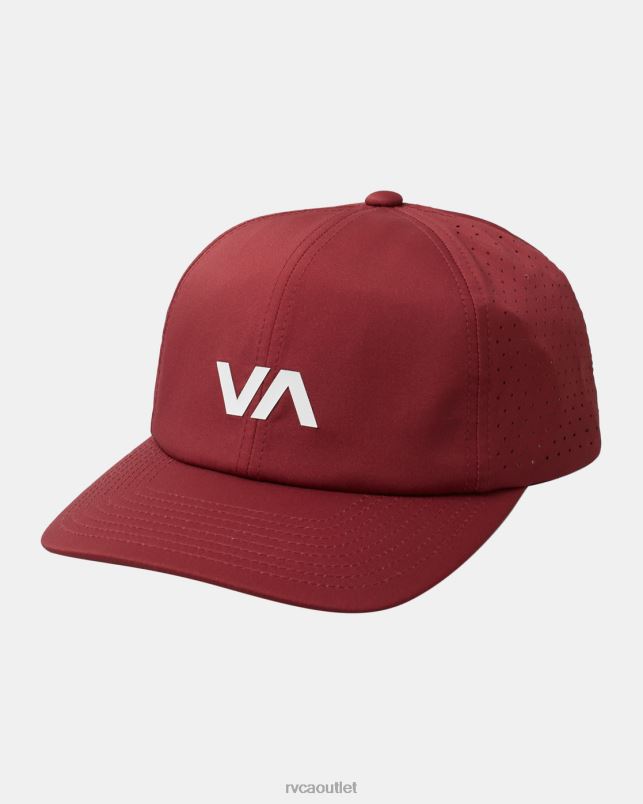 Accessories V84B214 cardinal RVCA Unisex Vent Perforated Clipback Hat II