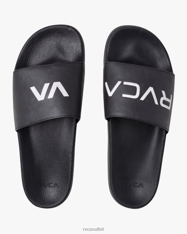 Shoes V84B747 black/white RVCA Unisex Sport Slide
