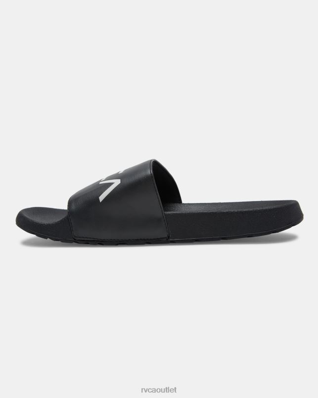 Shoes V84B747 black/white RVCA Unisex Sport Slide