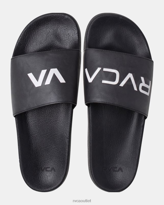 Shoes V84B747 black/white RVCA Unisex Sport Slide