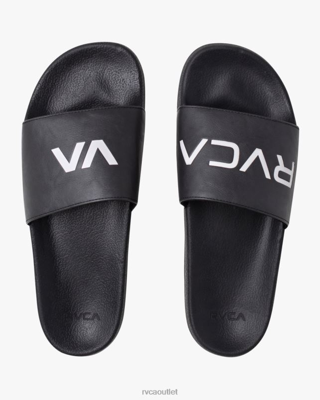 Shoes V84B808 black/white RVCA Unisex Sport Slides