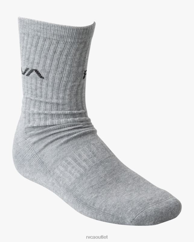 Accessories V84B660 blue RVCA Unisex 2 Pack Basic Logo Crew Socks