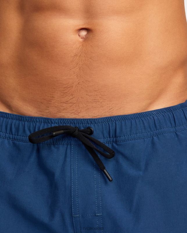 Clothing V84B1004 army blue RVCA Men Yogger Hybrid Elastic Waist Athletic Shorts 17