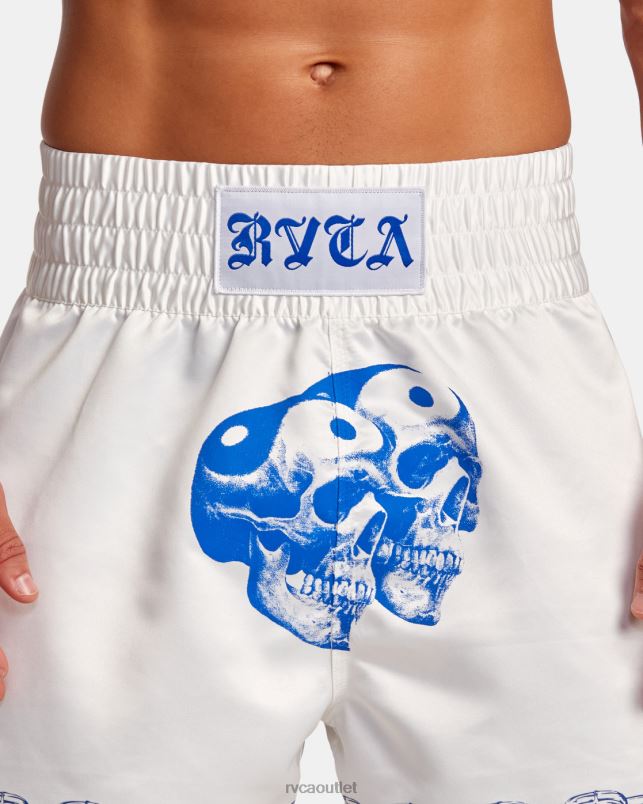Clothing V84B135 off white RVCA Men Everlast X Benjamin Jeanjean Boxing Shorts