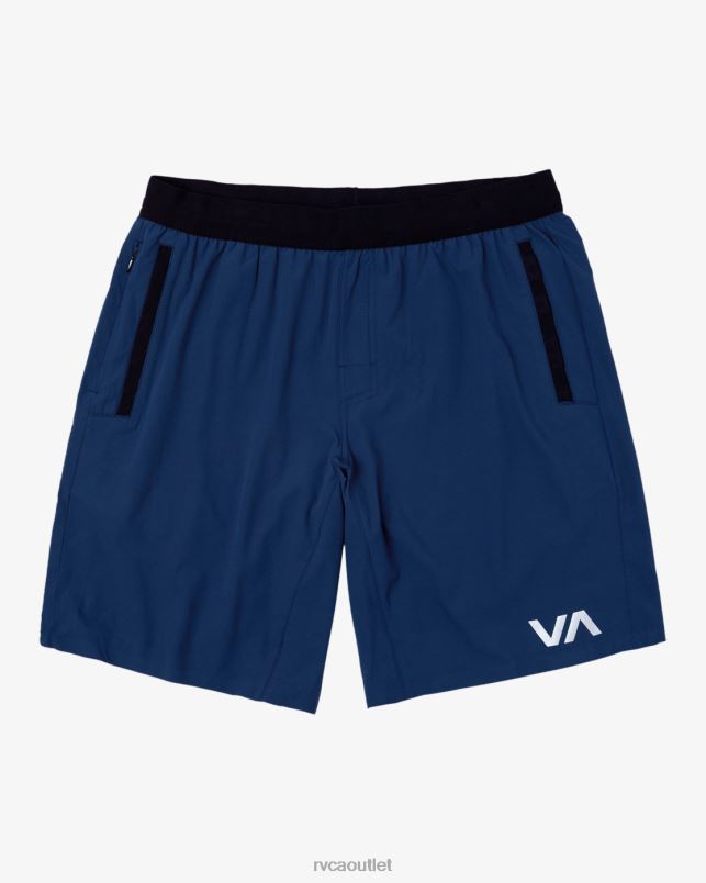 Clothing V84B241 army blue RVCA Men Yogger Plus 18 Training Shorts