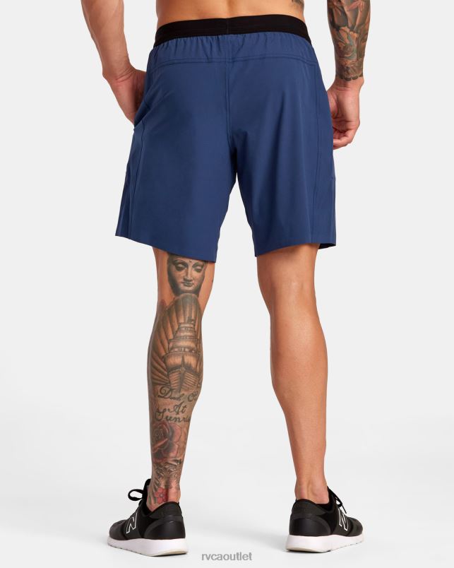 Clothing V84B241 army blue RVCA Men Yogger Plus 18 Training Shorts