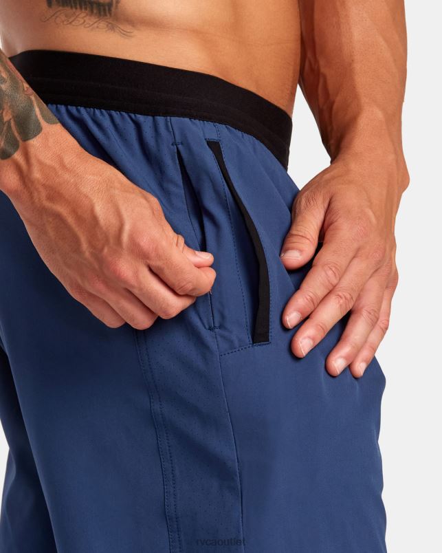 Clothing V84B241 army blue RVCA Men Yogger Plus 18 Training Shorts